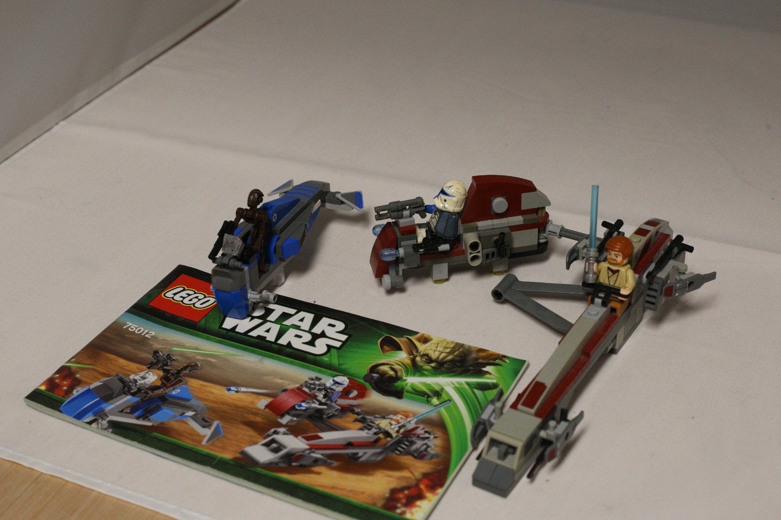 barch speeder met zijspan, Star Wars, Lego, Ensemble complet, Enlèvement