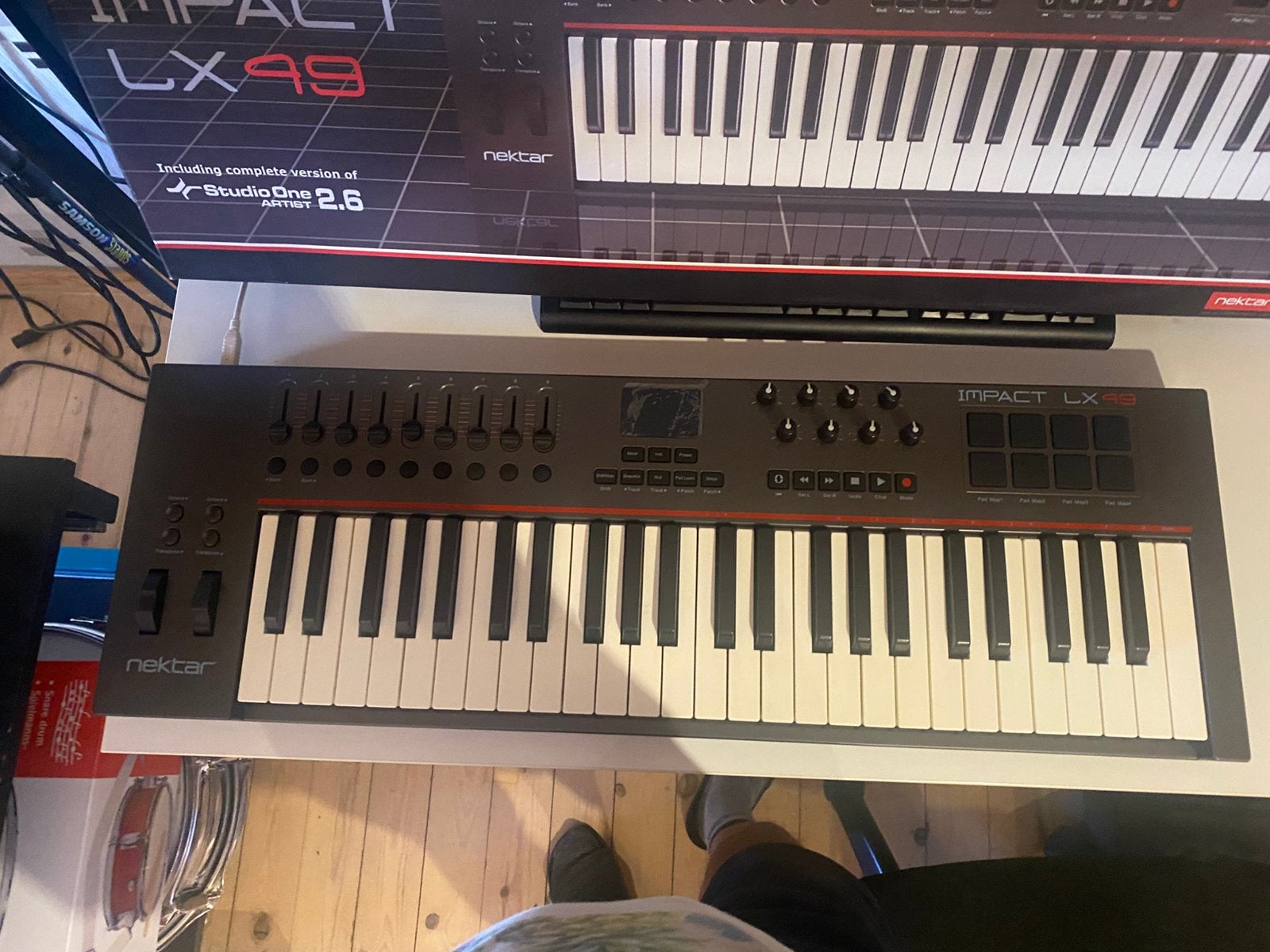 Nectar Impact LX 49 midi en DAW cotroller  , nieuw in doos, Musique & Instruments, Claviers, Enlèvement, Comme neuf