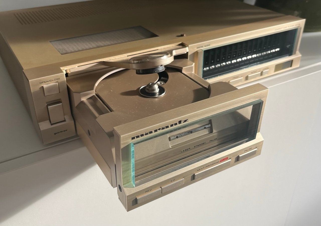 Zeldzame Marantz CD-73 in mooie staat en nazicht nodig, Audio, Tv en Foto, Cd-spelers, Ophalen, Niet werkend, Marantz