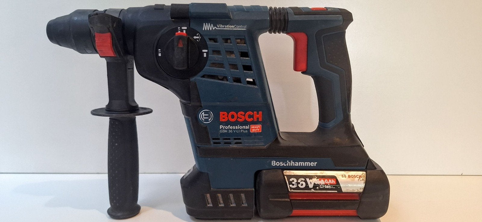 Bosch Pro GBH 36 V-LI Plus beitelperforator, Ophalen, Gebruikt, Boor- en/of Breekhamer, Klopboormechanisme