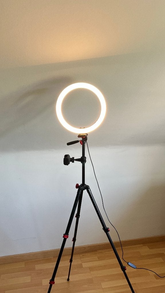 Neewer NW-831 ringlicht met statief en telefoonhouder, Ophalen, Neewer, Telefoonhouder, Statief