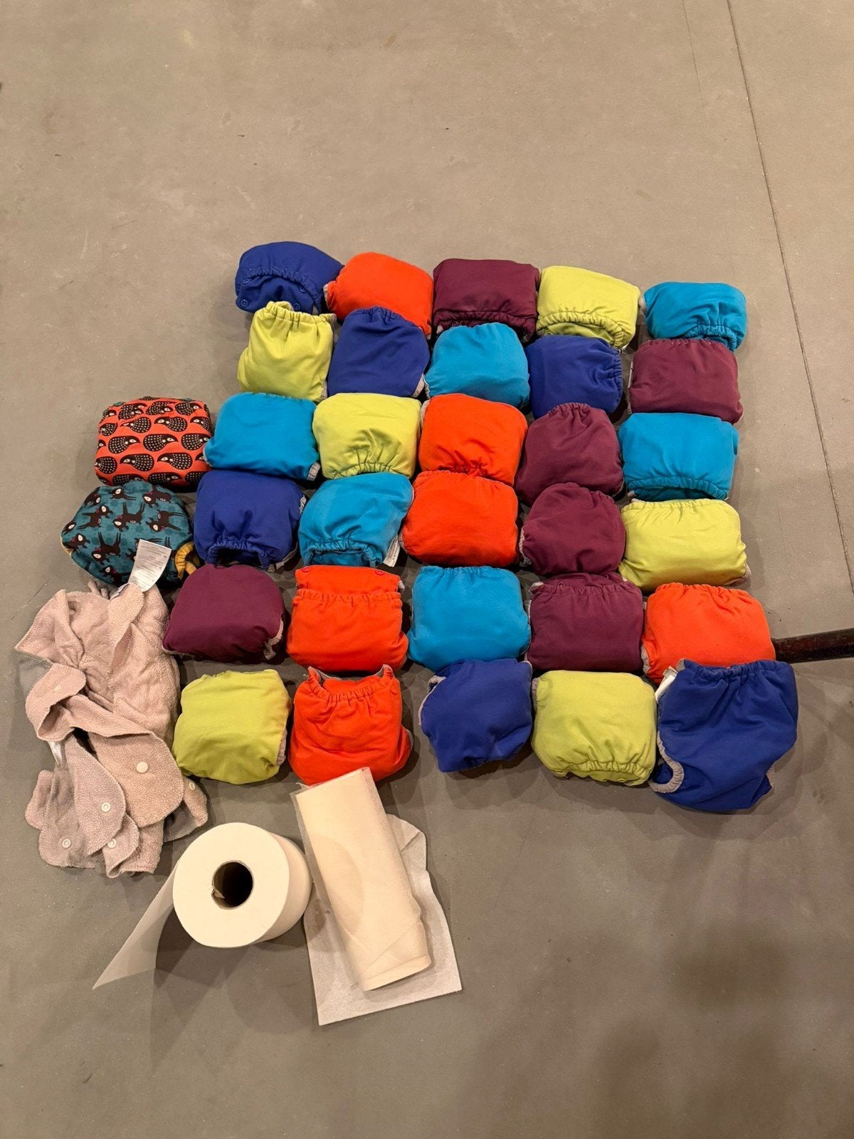 Wasbare luiers, Kinderen en Baby's, Babykleding | Overige, Ophalen of Verzenden, Gebruikt, Jongetje of Meisje