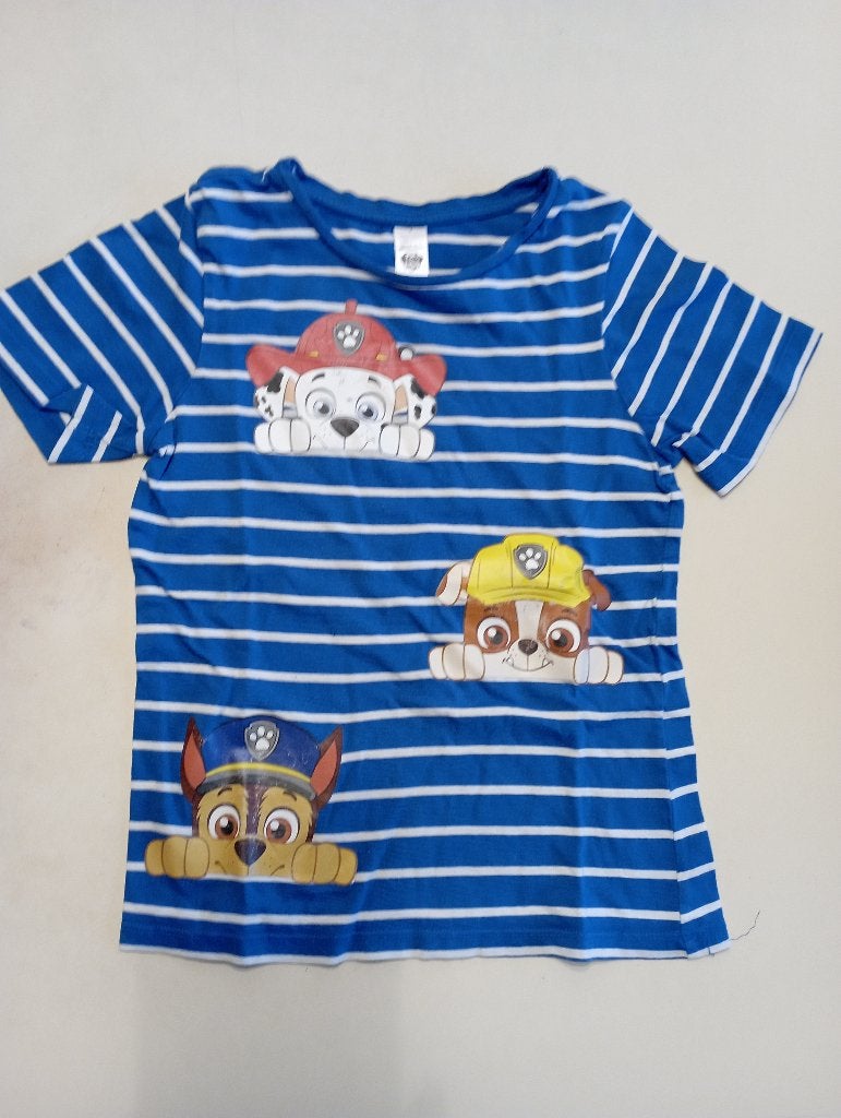 6 t-shirts à manches courtes, taille 122, Enlèvement ou Envoi, Comme neuf, Chemise ou À manches longues