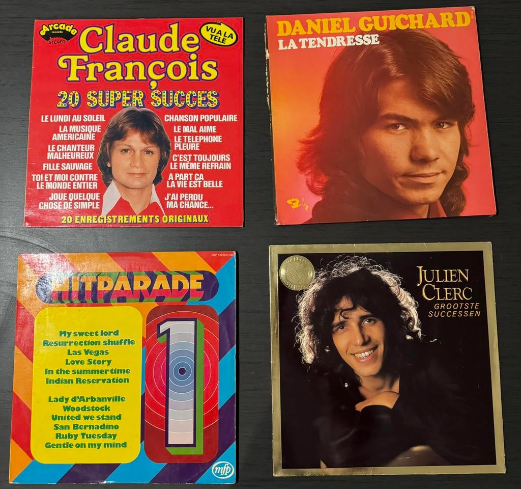Lot de 16 vinyles, CD & DVD, Enlèvement ou Envoi, Utilisé