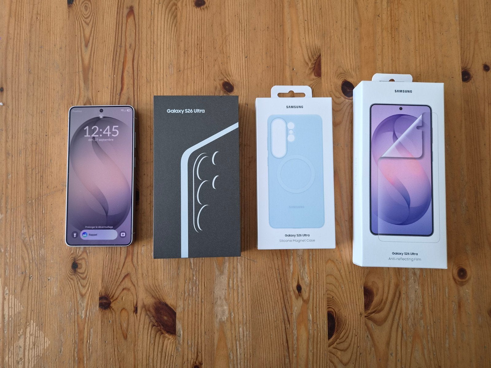 Samsung S26 Ultra 16GB 1TB Silver Shadow, Télécoms, Autres modèles, 1 TB ou plus, Comme neuf, Enlèvement