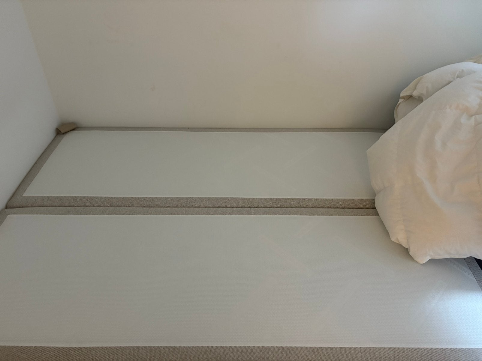 Complete boxspring 140x200 – 2 boxsprings + Bultex matras, Maison & Meubles, Chambre à coucher | Matelas & Sommiers, Comme neuf