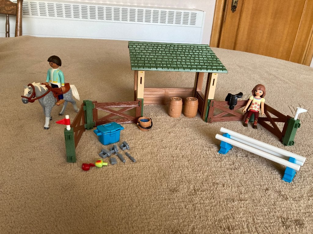 Playmobil Arena met Lucky en Javier,  4+met doos en boekje, Ophalen of Verzenden, Zo goed als nieuw, Overige series, Complete set