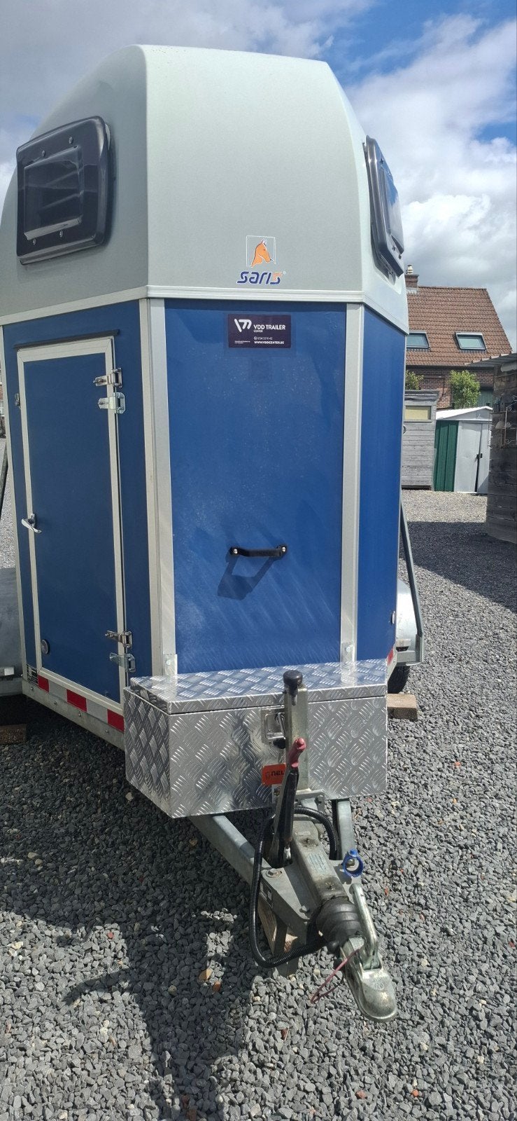 paardetrailer, Ophalen, Gebruikt