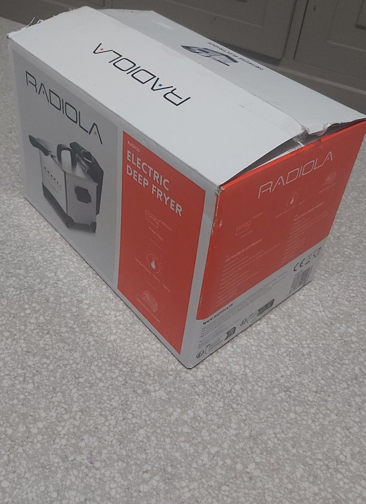 FRITEUSE RADIOLA 3L, NEUVE, Elektronische apparatuur, Frituurpannen, Ophalen, Nieuw