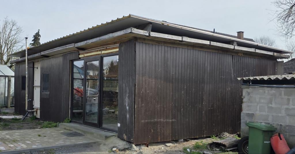 Woonunit / modulaire woonruimte - 66 m², Doe-het-zelf en Bouw, Bouwketen en Schaftketen, Ophalen, Gebruikt