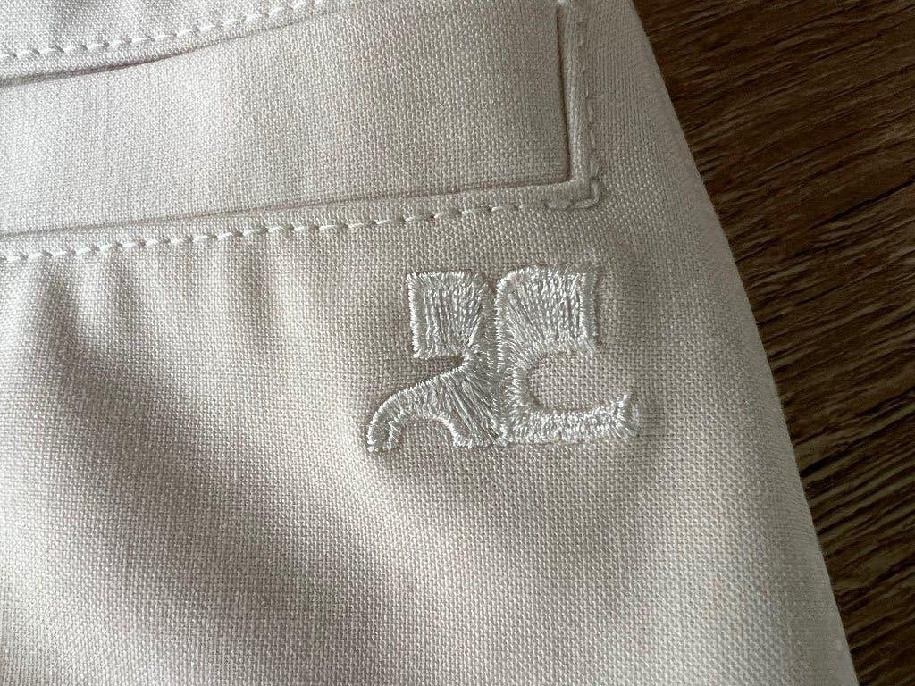 Rok wit-creme Courreges, Verzenden, Wit, Zo goed als nieuw, Maat 34 (XS) of kleiner