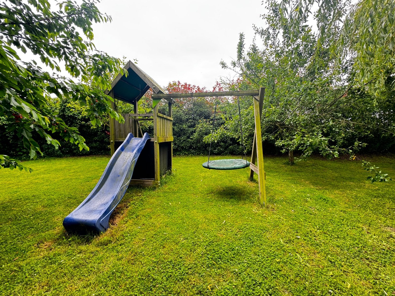 Speeltuin, Kinderen en Baby's, Speelgoed | Buiten | Speeltoestellen, Ophalen, Gebruikt, Schommel