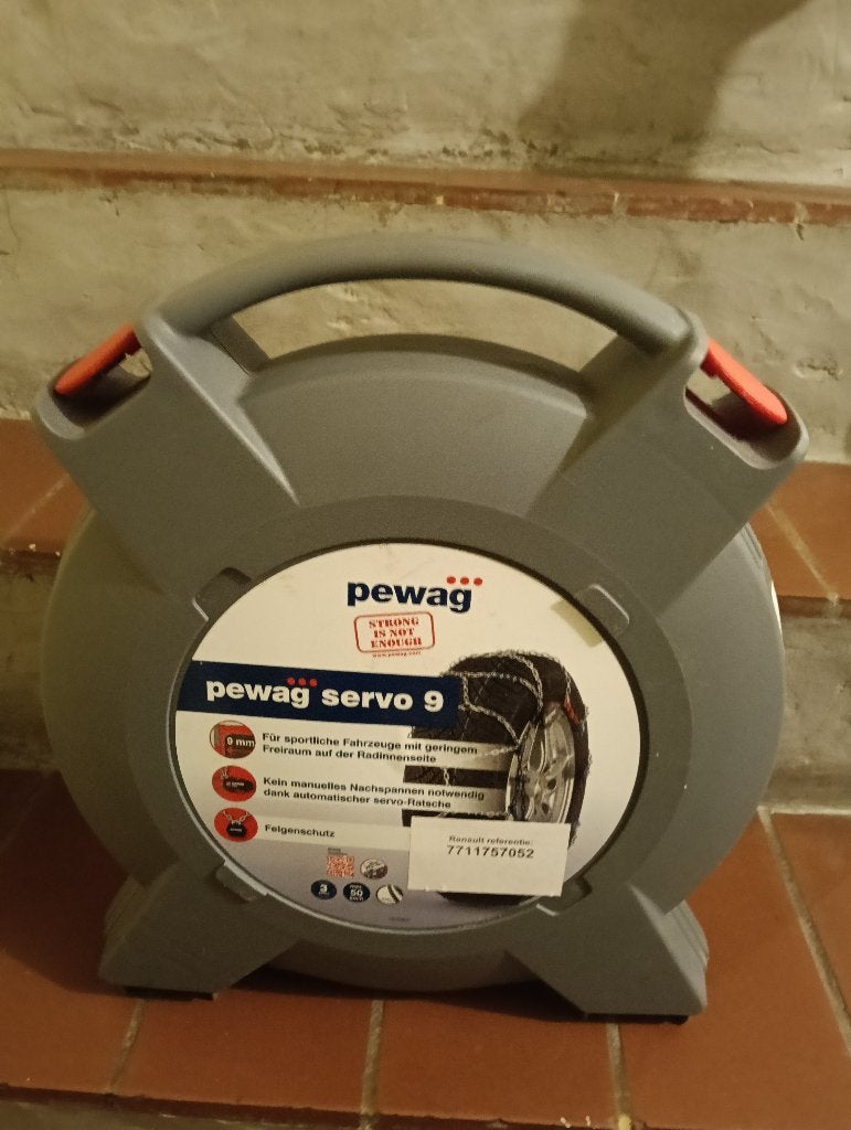 Chaines neige PEWAG SERVO 9, Enlèvement, Comme neuf