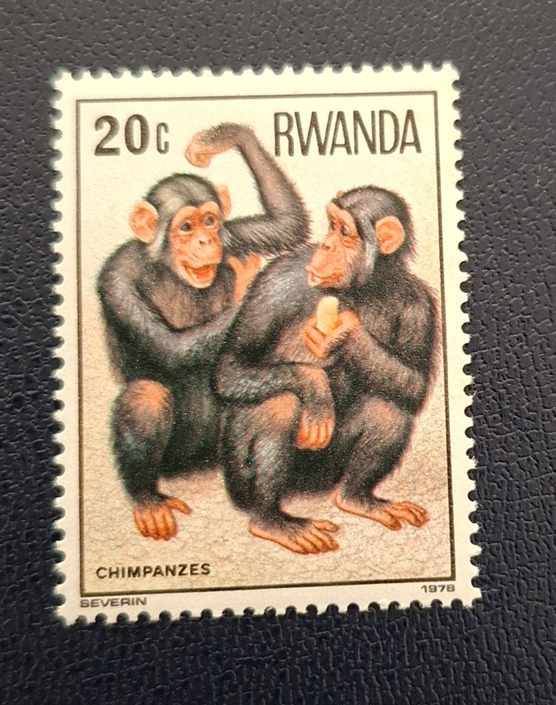 Timbre Rwanda OBP 859**, Enlèvement ou Envoi, Non oblitéré