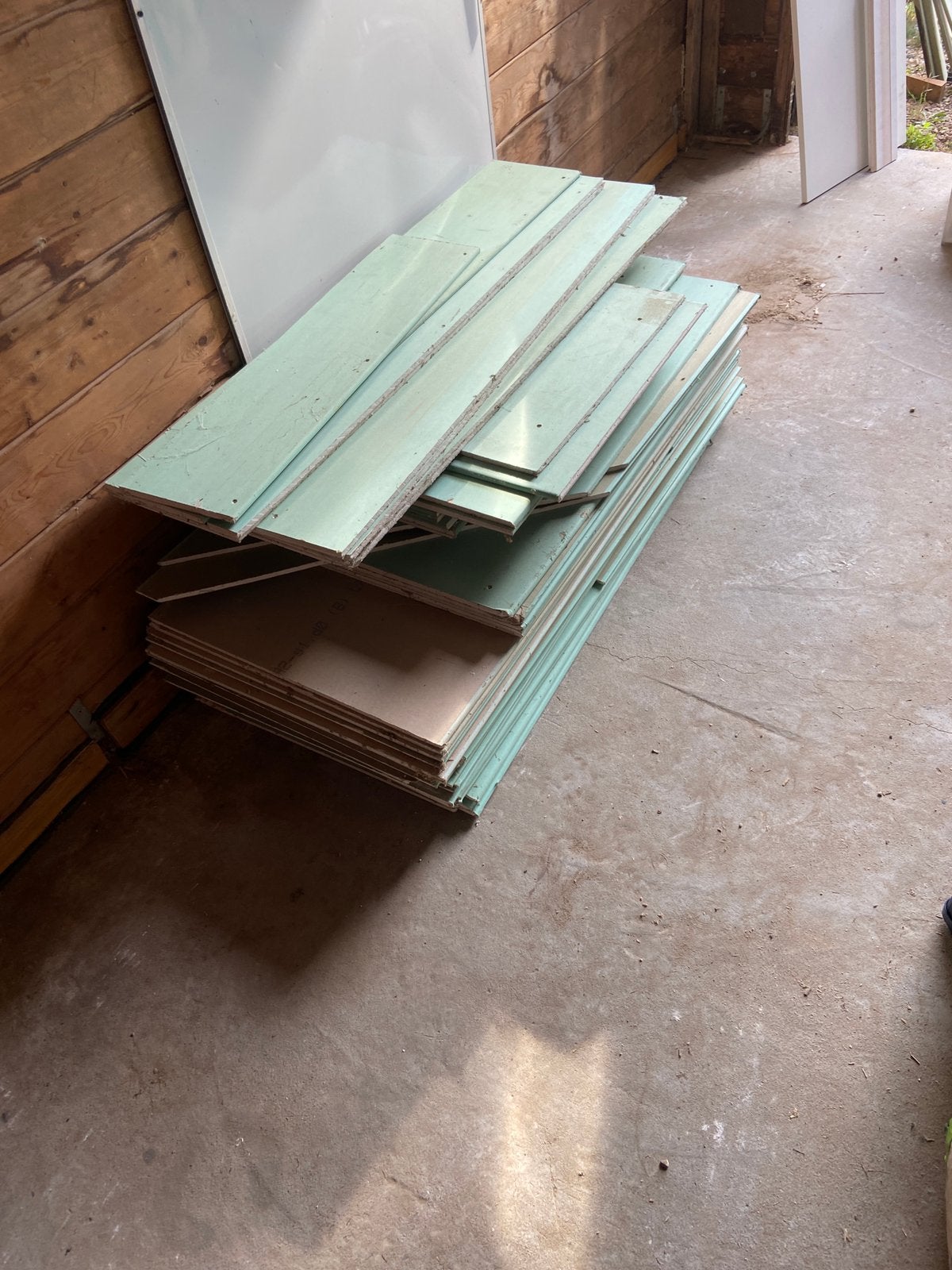 Gyproc -9mm - 25m2 - gebruikt, Overige materialen, Gebruikt, 15 m² of meer, Ophalen