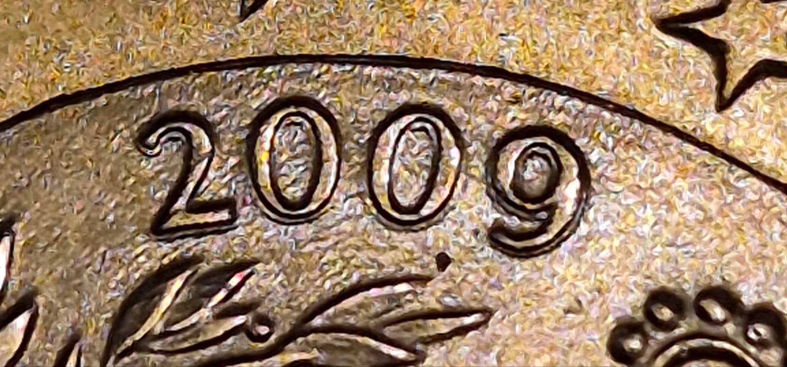 uiterst zeldzame munt San Marino 1€ met dubbel jaartal 2009, Postzegels en Munten, Ophalen, San Marino, 1 euro, Losse munt