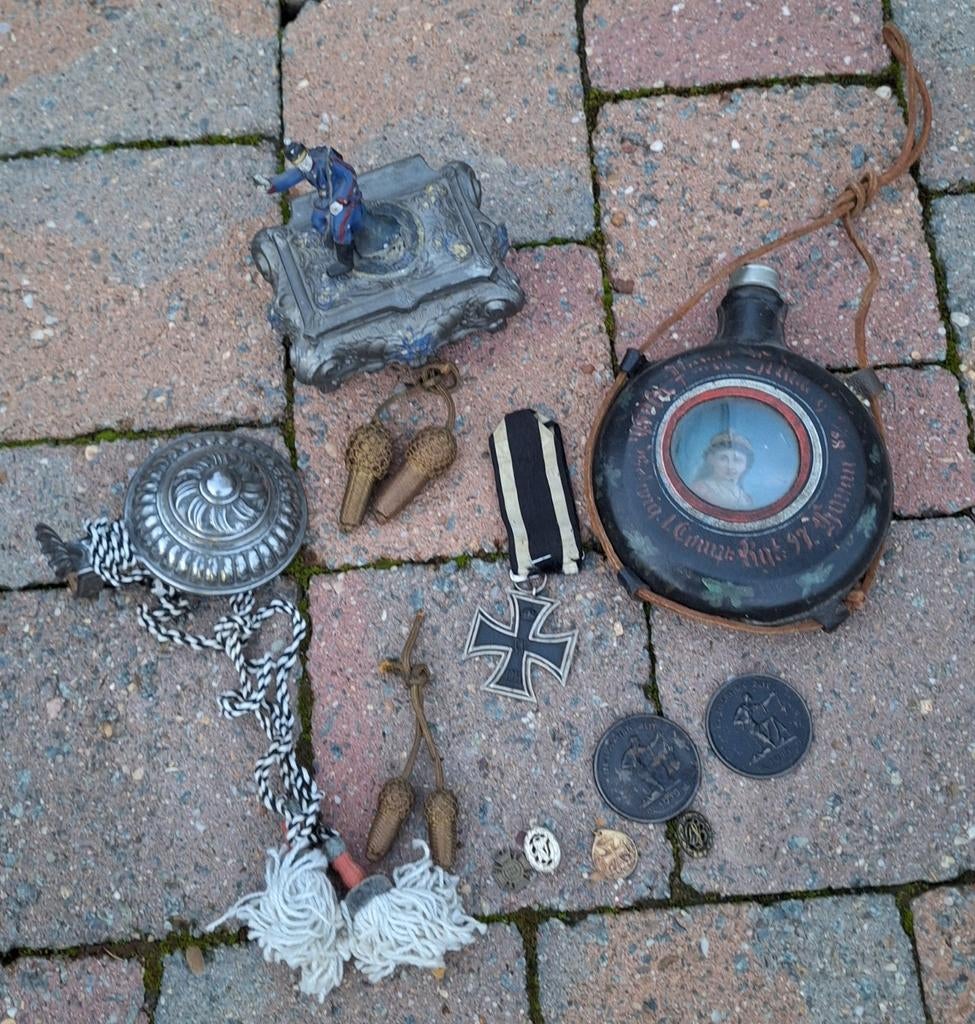 Duitse kavel uit de Eerste Wereldoorlog, Ophalen