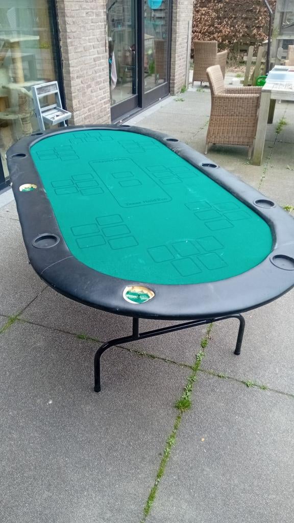 Pokertafel, Hobby en Vrije tijd, Gezelschapsspellen | Kaartspellen, Ophalen