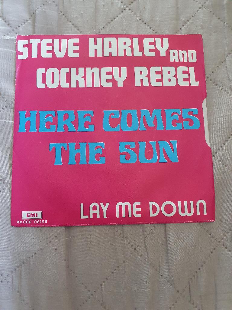 Steve Harley & Cockney Rebel - Here Comes The Sun - 1976, Enlèvement ou Envoi, Single, Comme neuf, 1970 - 1979
