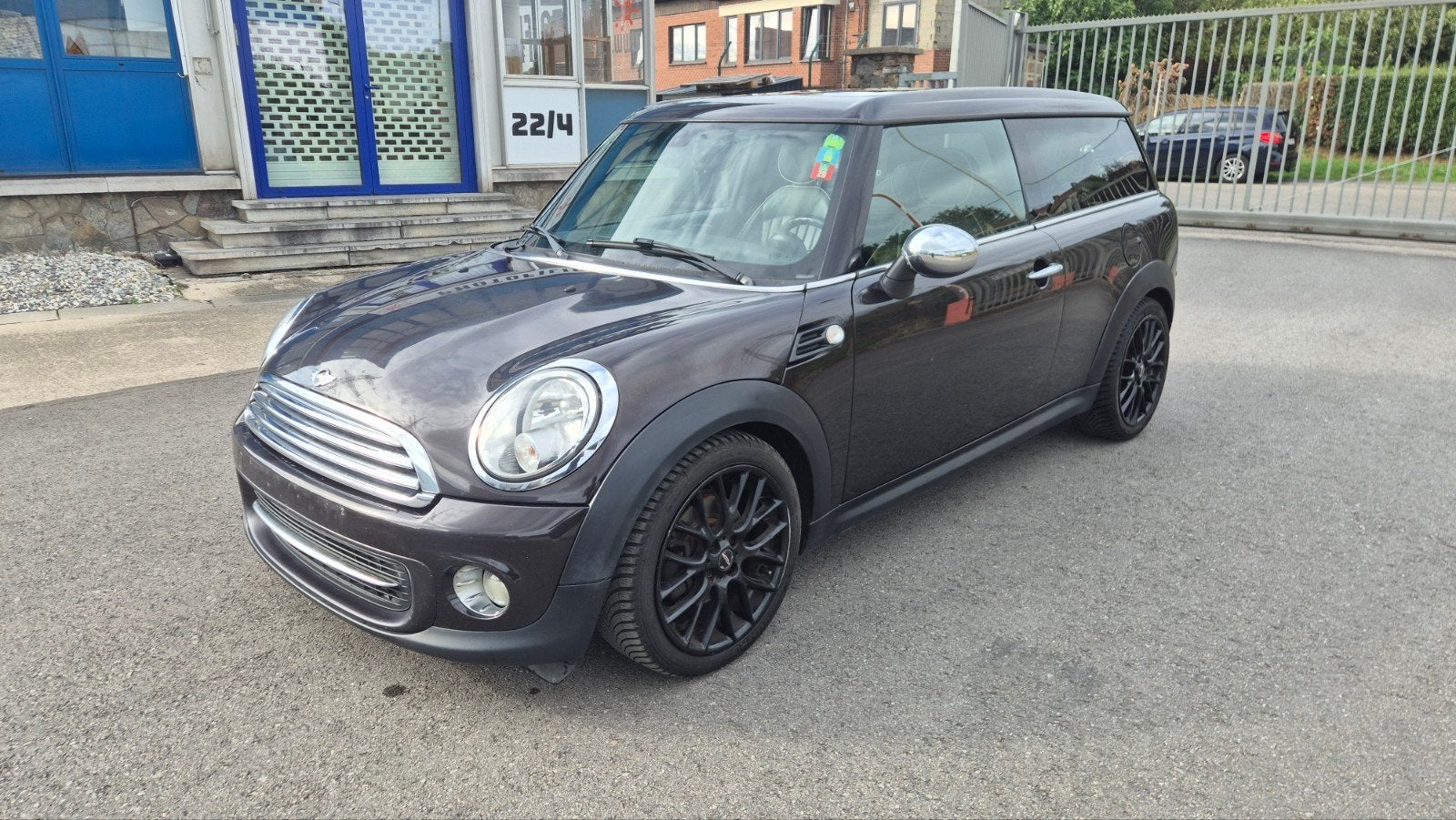 Mini Clubman One 1.6D An 2013 Airco Cuir Jante km 204000.., Auto's, Mini, 4 zetels, Bruin, 1600 cc, Bedrijf