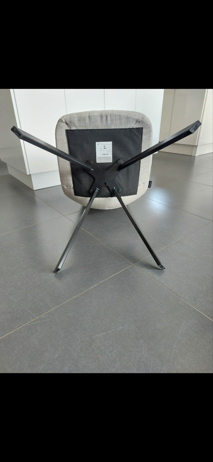 tafel met 6 stoelen, Ophalen