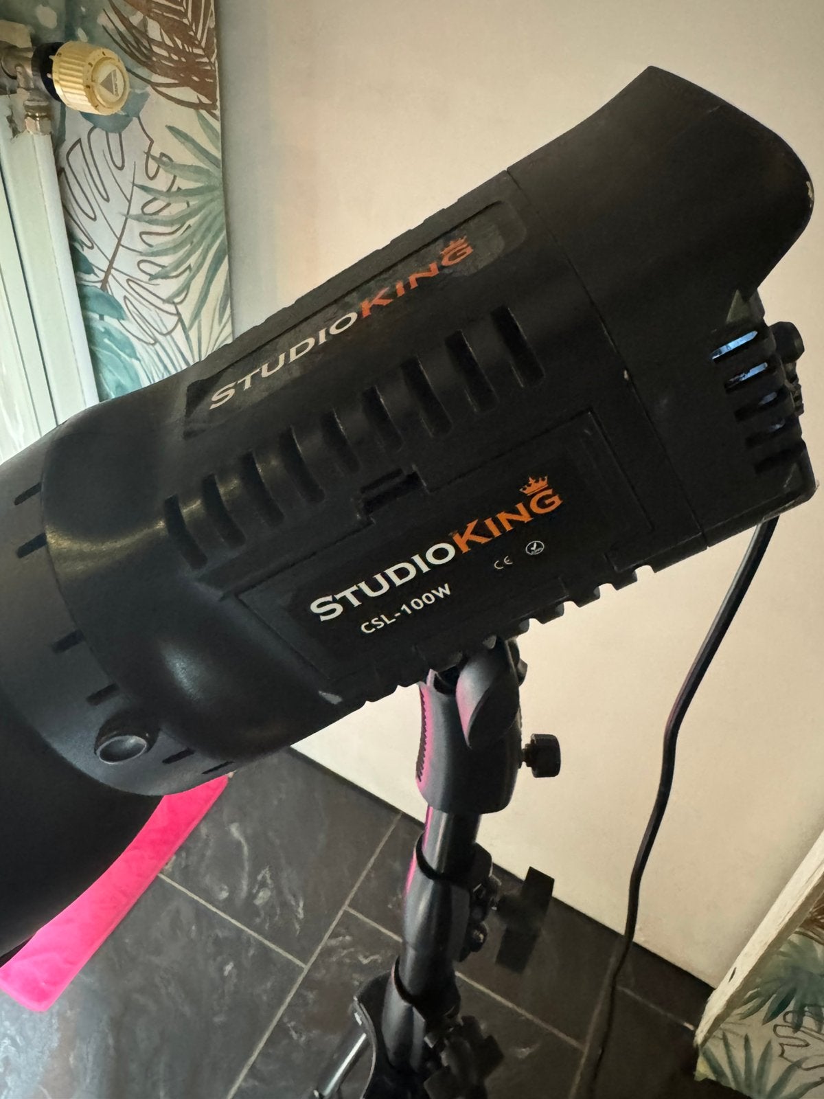 Professionele lamp, Ophalen, Zo goed als nieuw
