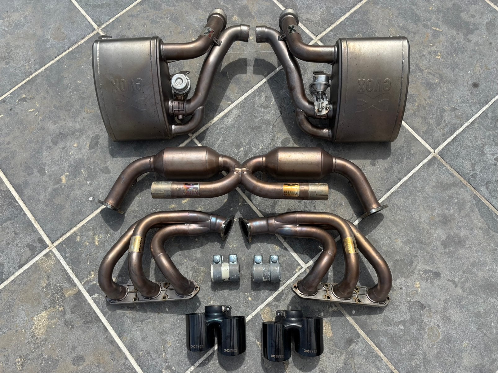 Ligne d’échappement complet EVOX Porsche 997 MK1 comme neuf, Autos : Pièces & Accessoires, Systèmes d'échappement, Enlèvement ou Envoi