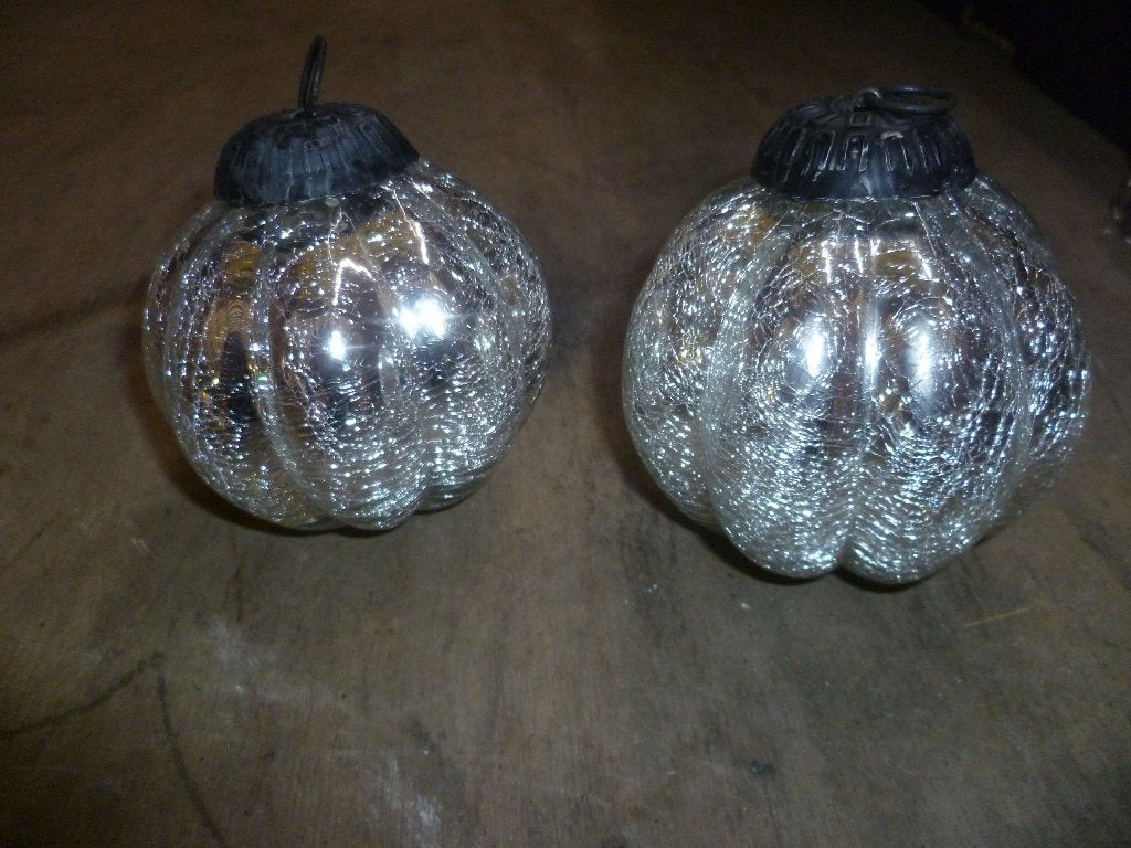 2 SPECIAALE KERSTBALLEN, Antiek en Kunst, Ophalen