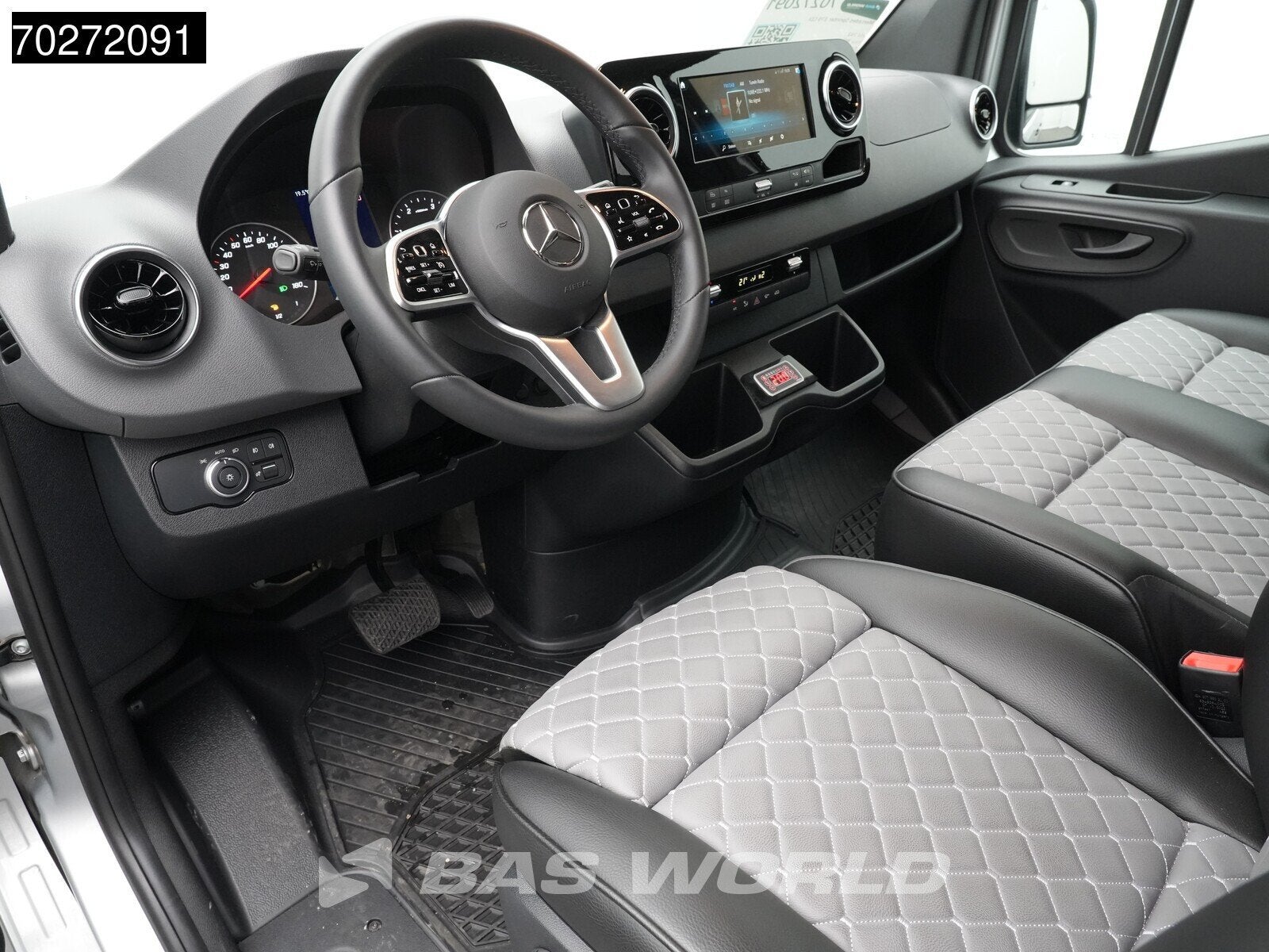 Mercedes Sprinter 319 CDI Automaat VIP 9 persoons Personenve, Autos, Argent ou Gris, Achat, Euro 6, Entreprise