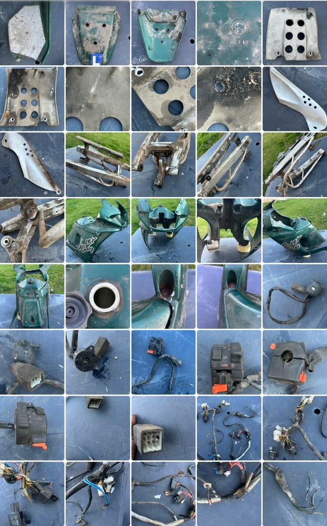 Cagiva supercity 125cc, Motoren, Ophalen, Gebruikt