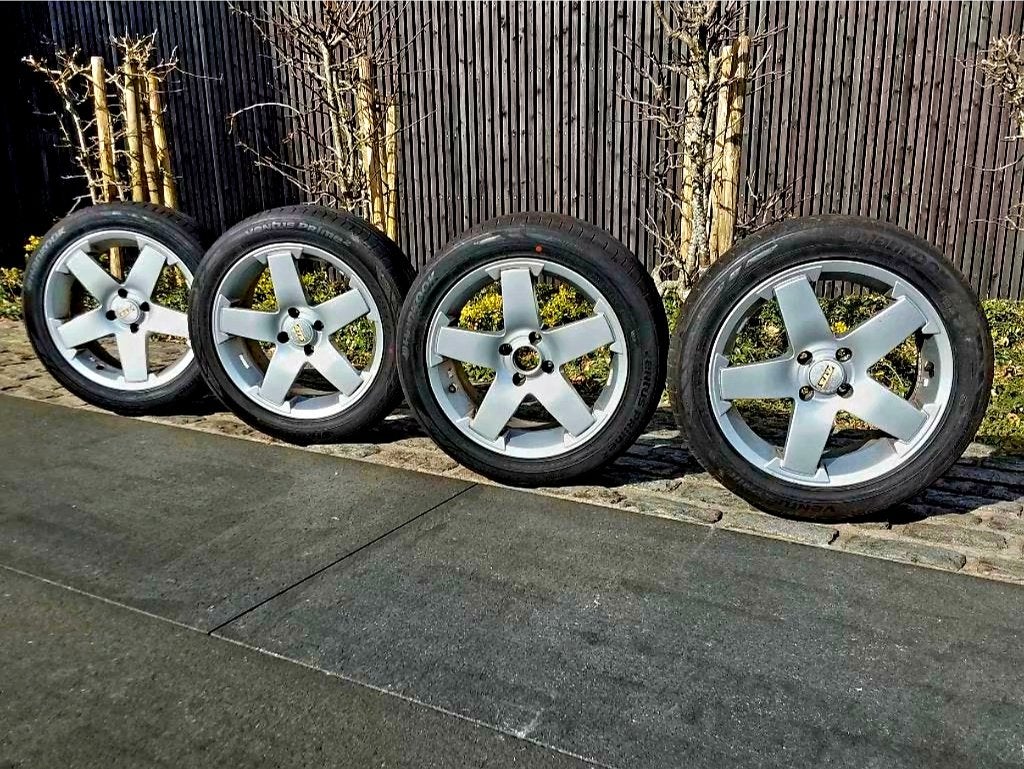 Roues en alliage pour Kia avec pneus été 205/50-16, Autos : Pièces & Accessoires, Pneus & Jantes, Pneus et Jantes, 16 pouces, Pneus été