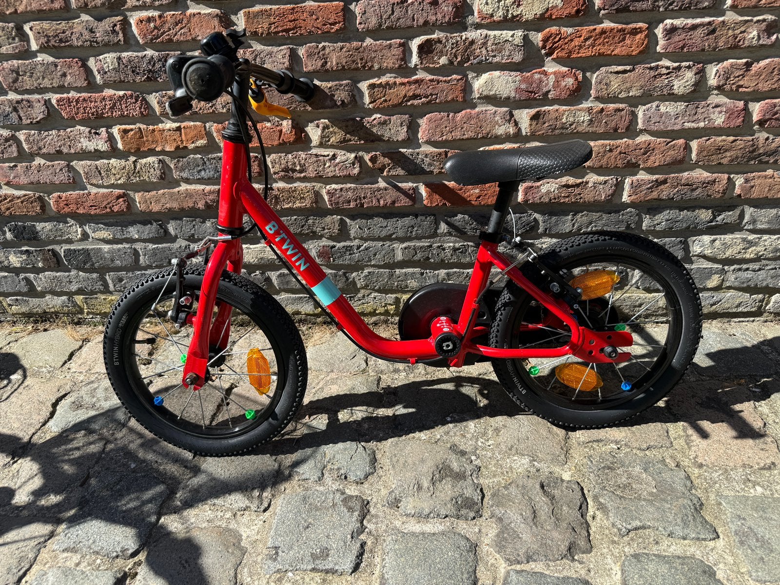Rode loop -en trapfiets, Fietsen en Brommers, Fietsen | Kinderfietsjes, Ophalen, Zo goed als nieuw