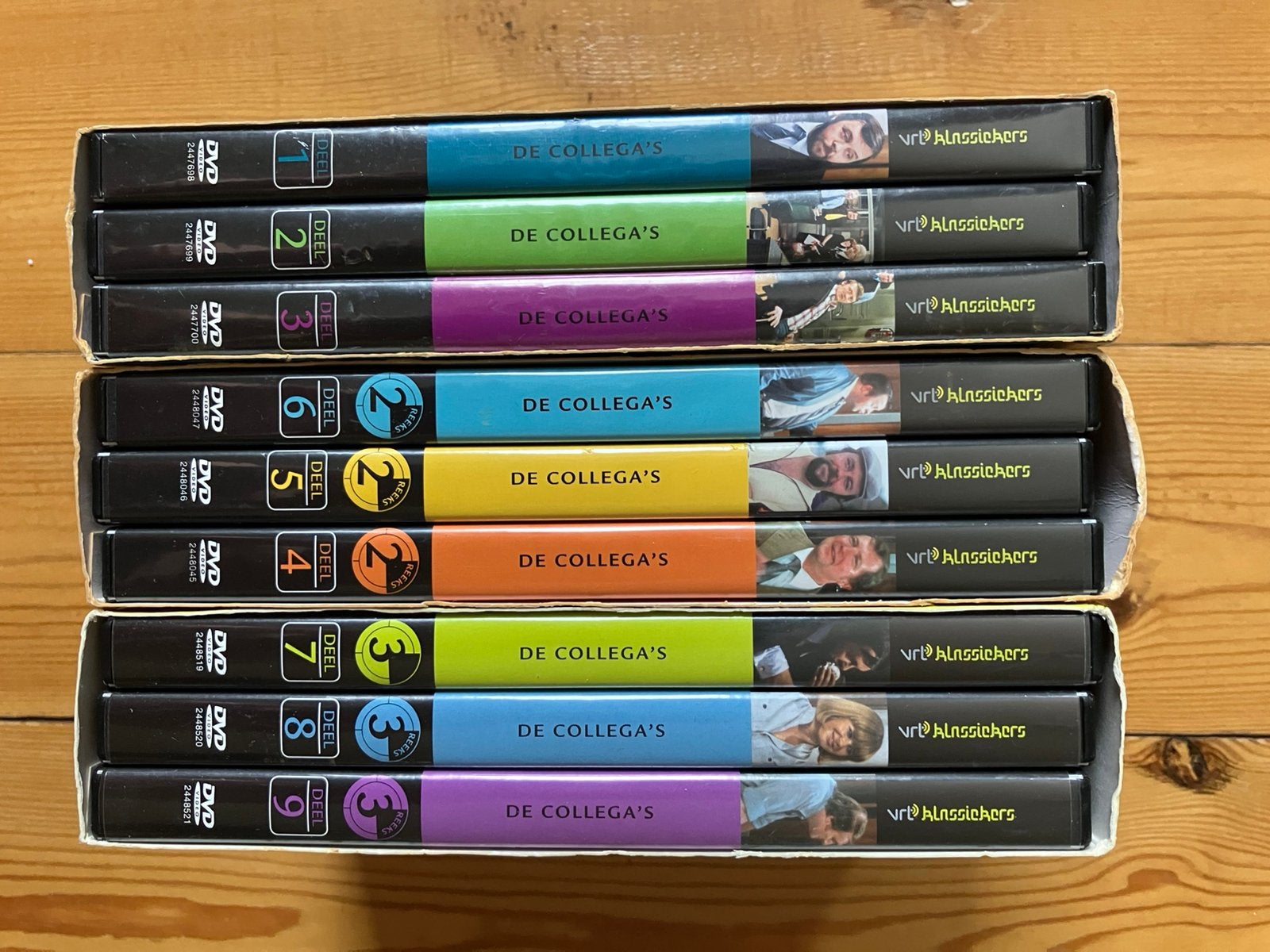 Volledige dvd-reeks De collega’s., Cd's en Dvd's, Ophalen, Zo goed als nieuw