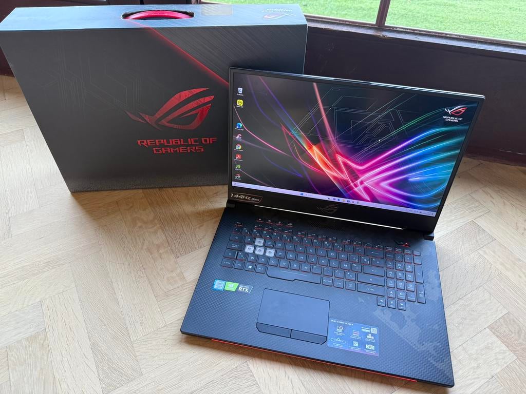 Asus gaming laptopt 17,3, Ophalen, Zo goed als nieuw, Azerty, HDD