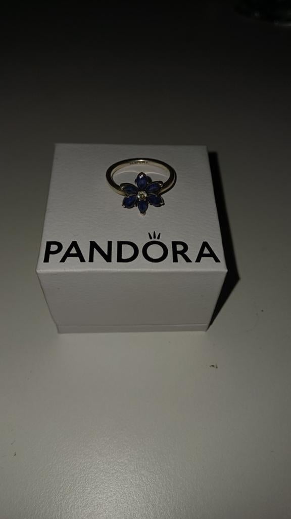 Bague en grappe Pandora Sparkling Herbarium avec boîte d'ori, Enlèvement ou Envoi