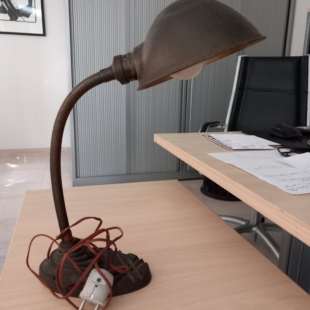 art-deco bureaulampje van ERPE, Antiek en Kunst, Antiek | Verlichting, Ophalen