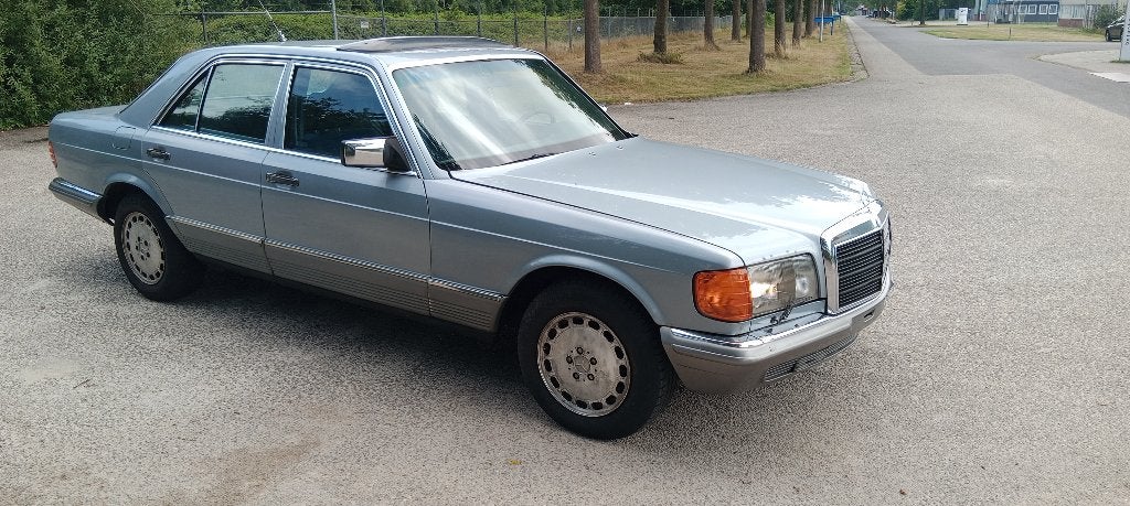 Mercedes 280 SE 1983, Auto's, Automaat, 4 deurs, Blauw, Mercedes-Benz
