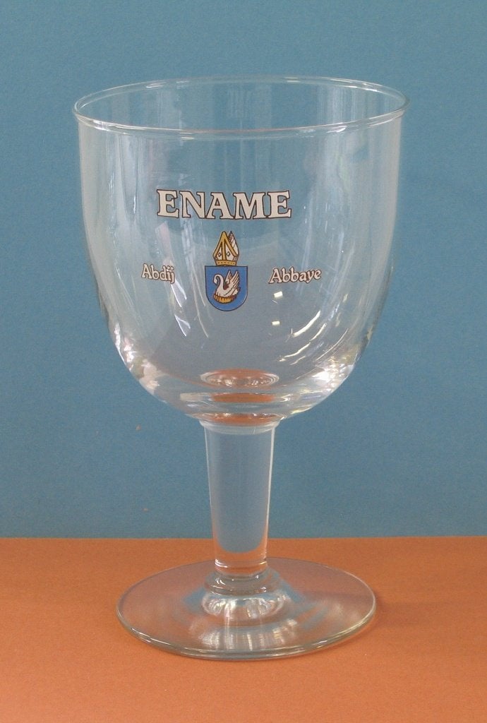 BIERGLAS ABDIJ ENAME 170, Verzamelen, Ophalen, Gebruikt, Glas of Glazen, Overige merken
