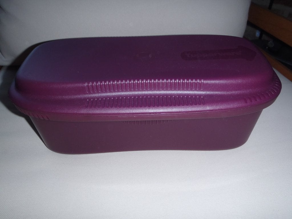 Tupperware pastakoker voor magnetron, Ophalen of Verzenden, Nieuw, Paars, Overige typen
