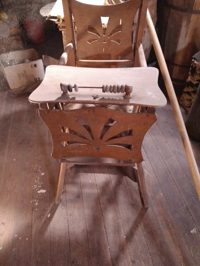 Chaise enfant vintage, Antiquités & Art, Enlèvement