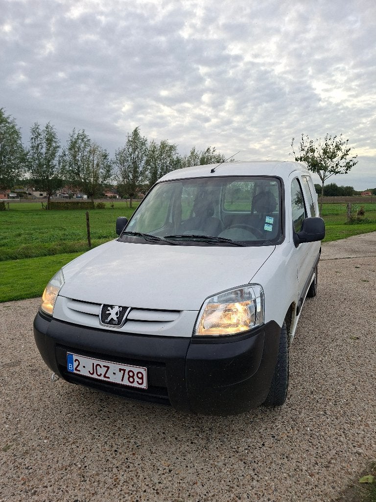 peugeot partner lichte vrachtwagen CT, Auto's, Voorwielaandrijving, Wit, Diesel, Particulier