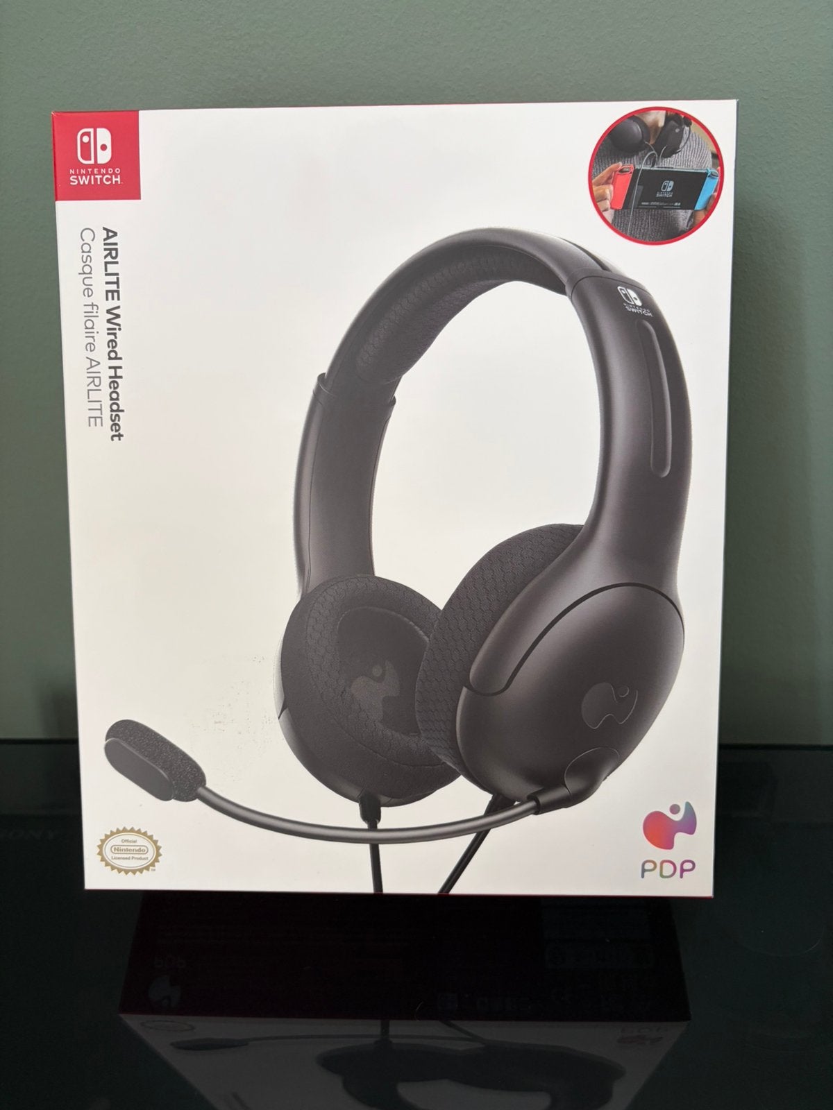 Casque Nintendo Switch, Consoles de jeu & Jeux vidéo, Enlèvement, Comme neuf, Switch OLED