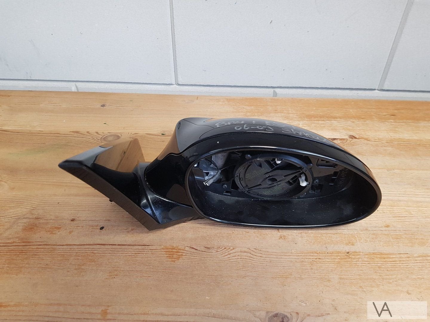 BMW 1 serie E81 E82 E88 spiegel rechts shadowline €50 06-09, Gebruikt, -, -, Ophalen of Verzenden