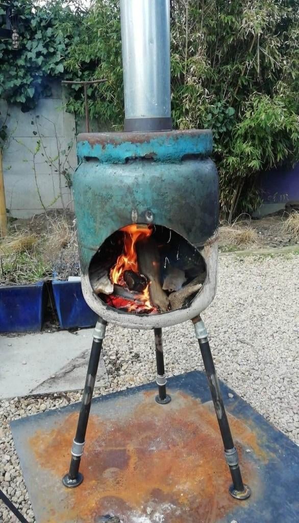 Tuinkachel, Tuin en Terras, Ophalen, Gebruikt