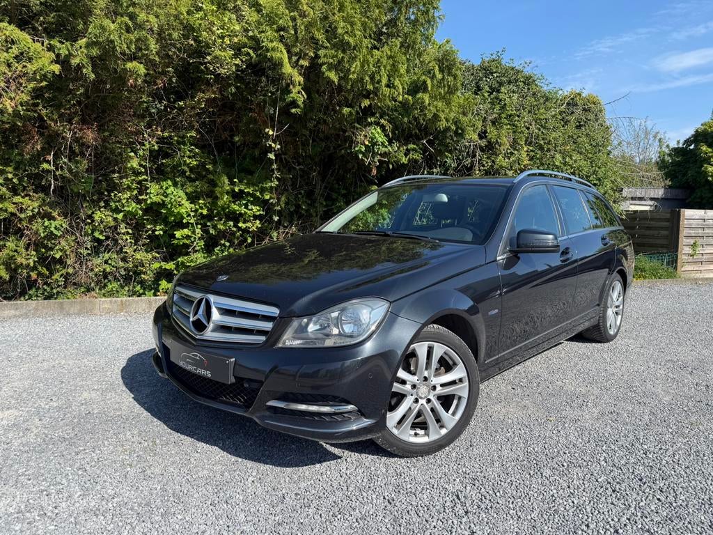 Mercedes-Benz C 180 CDI BE Avantgarde Start/Stop, Auto's, Euro 5, Achterwielaandrijving, Zwart, 4 cilinders