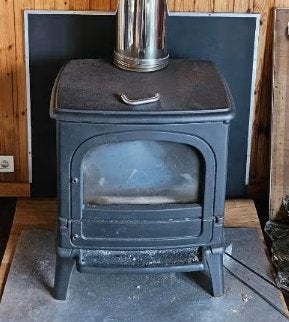 Kachel allesbrander, Ophalen, Gebruikt, Vrijstaand, Hout