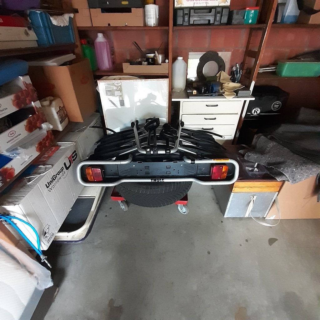 Thule Fietsdrager, Auto diversen, Fietsendragers, Ophalen, 3 fietsen of meer, Zo goed als nieuw, Trekhaakdrager