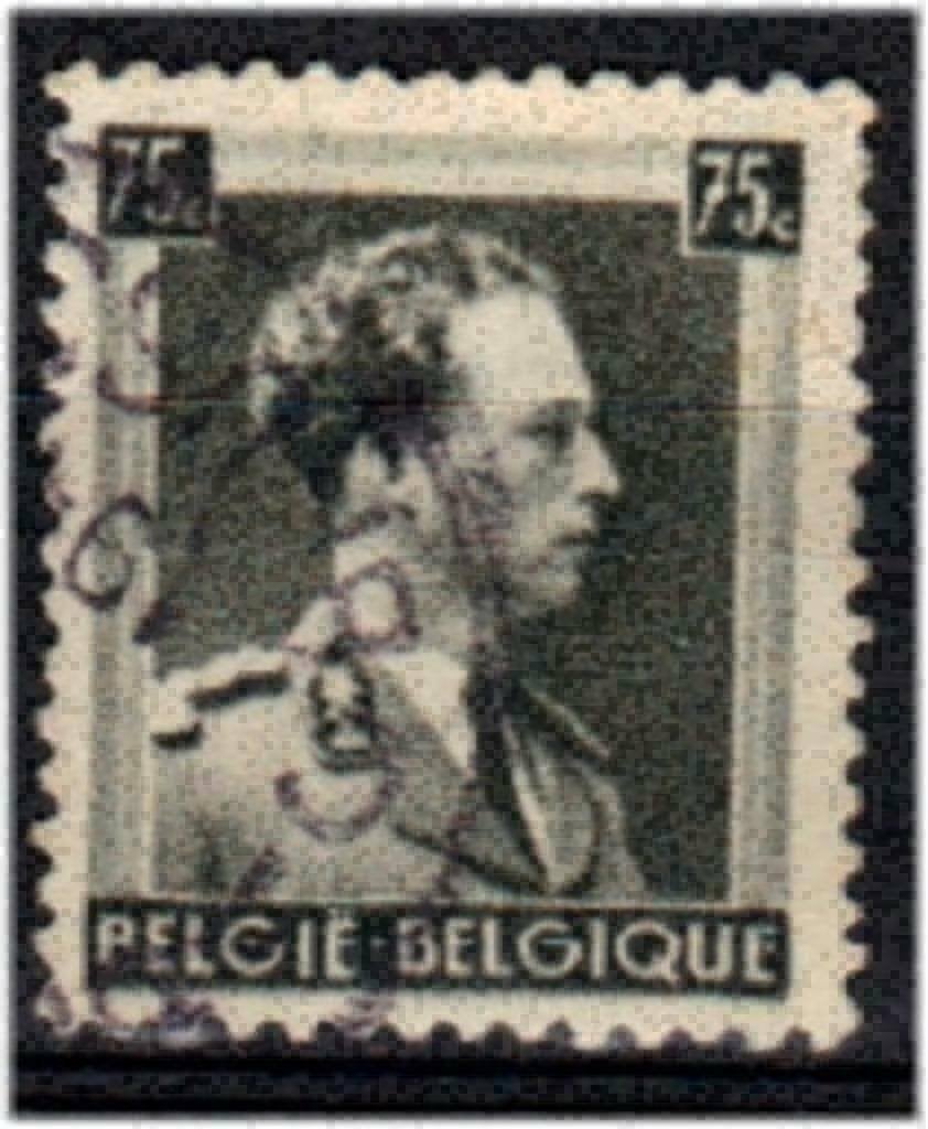 Belgique 1938 - Yvert 480 /OBP 480a - Léopold II - 75  (ST), Envoi, Affranchi, Oblitéré, Maison royale