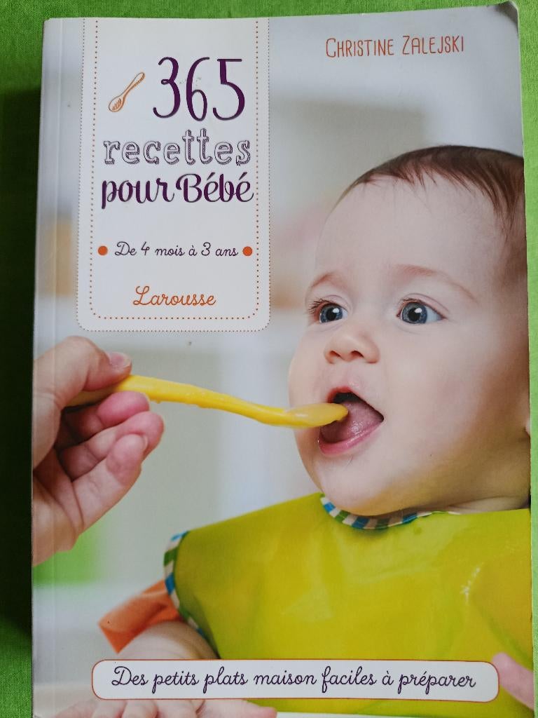 365 recettes pour bébés, Des petits plats maison faciles..., 6 à 12 mois, Enlèvement ou Envoi, Christine Zalejski, Comme neuf