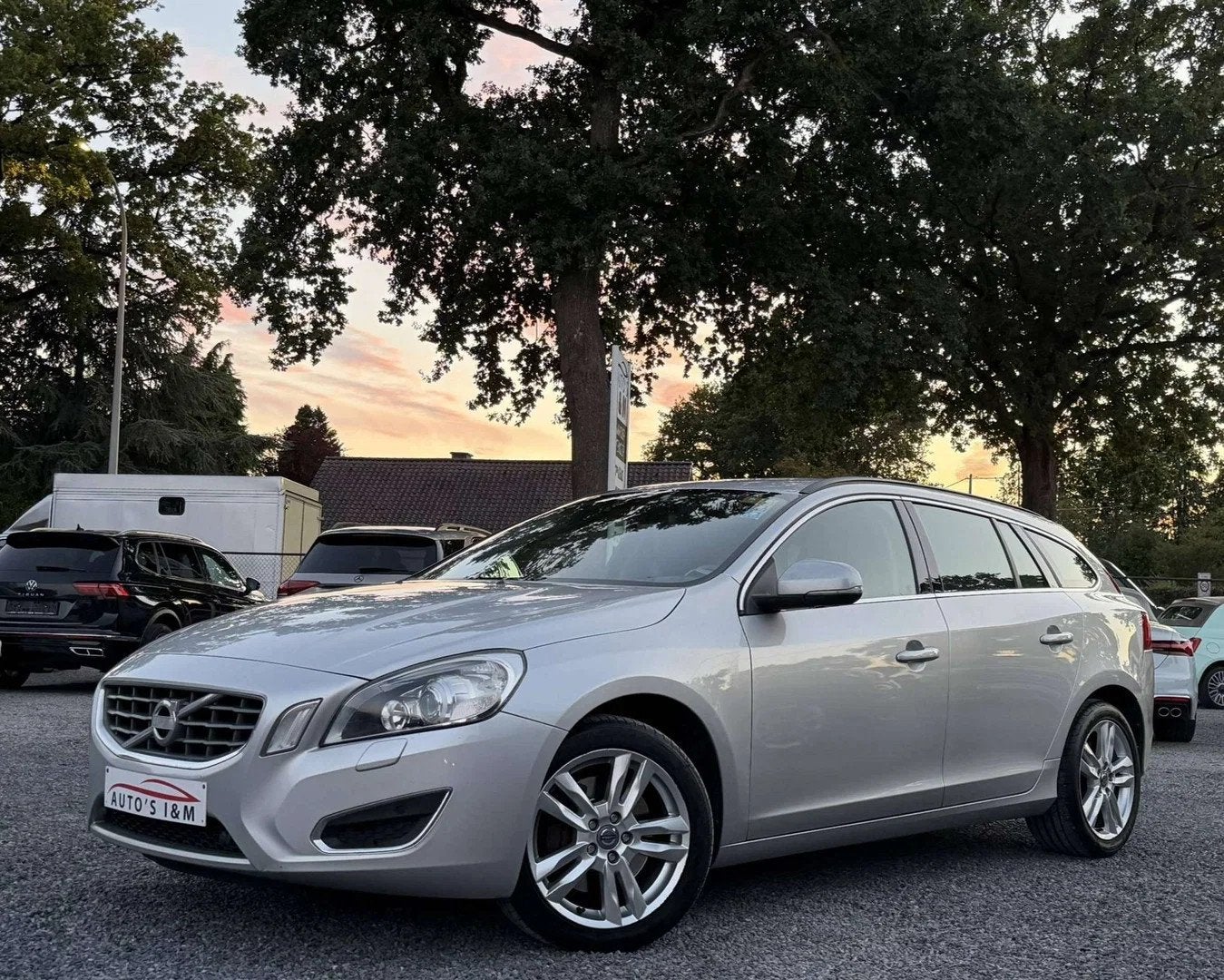 Volvo V60 2.4 D5 Geartronic 2011 Leder Zetelverw. Xenon!, Auto's, Automaat, Gebruikt, Zwart, Leder